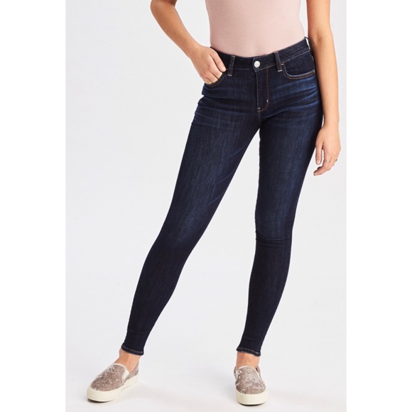 American Eagle Outfitters Denim - SOLD | American Eagle Dark Wash Jeggings 4 LONG